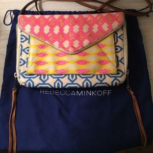 Rebecca Minkoff Multi-Color Crossbody Handbag- EUC